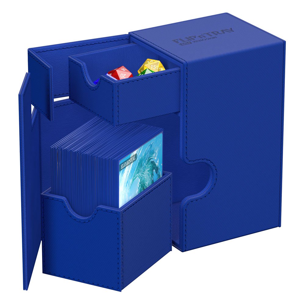 Ultimate Guard Flip`n`Tray 80+ XenoSkin Monocolor Azul