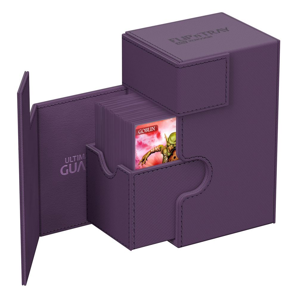 Ultimate Guard Flip`n`Tray 80+ XenoSkin Monocolor Violeta