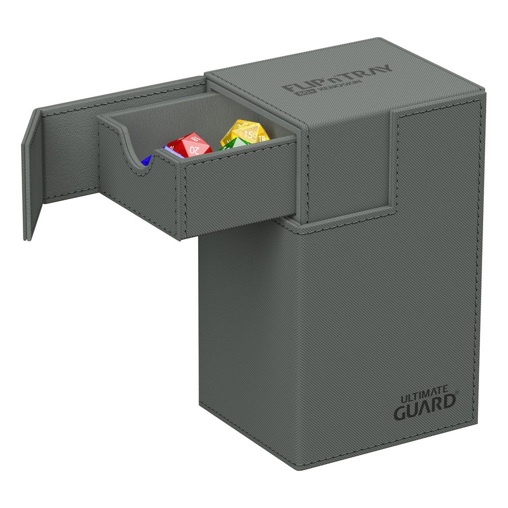 Ultimate Guard Flip`n`Tray 80+ XenoSkin Monocolor Gris