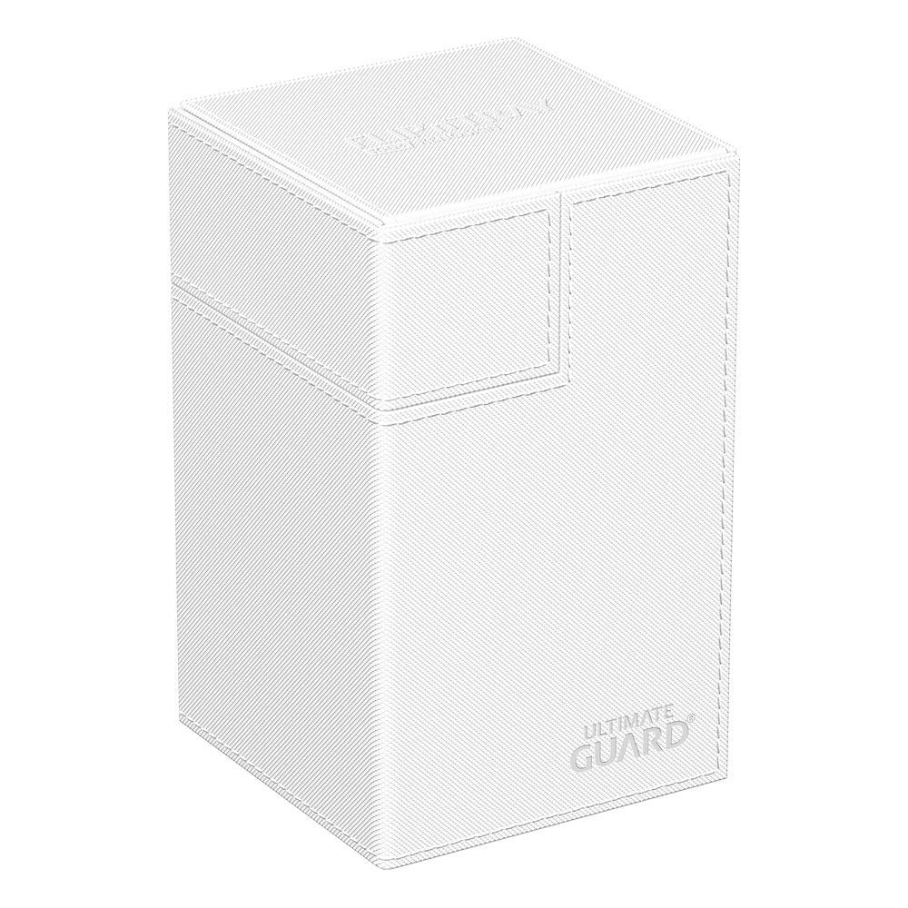 Ultimate Guard Flip`n`Tray 100+ XenoSkin Monocolor Blanco Frikytopia