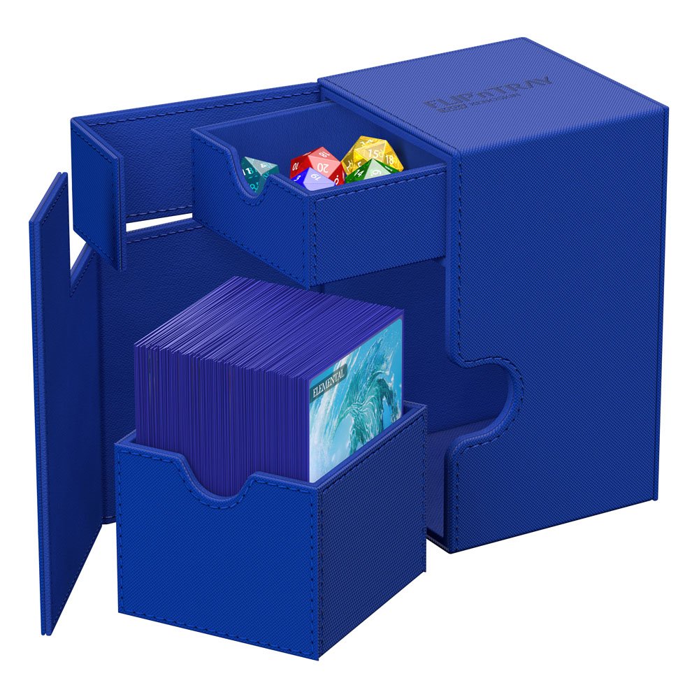 Ultimate Guard Flip`n`Tray 100+ XenoSkin Monocolor Azul
