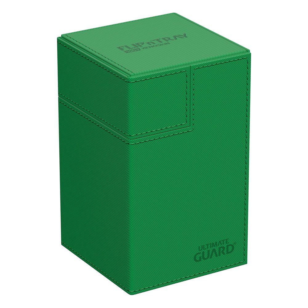 Ultimate Guard Flip`n`Tray 100+ XenoSkin Monocolor Verde
