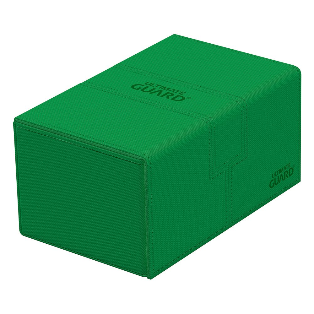 Ultimate Guard Twin Flip`n`Tray 160+ XenoSkin Monocolor Verde