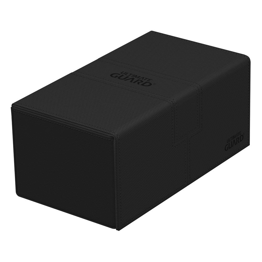 Ultimate Guard Twin Flip`n`Tray 200+ XenoSkin Monocolor Negro Frikytopia