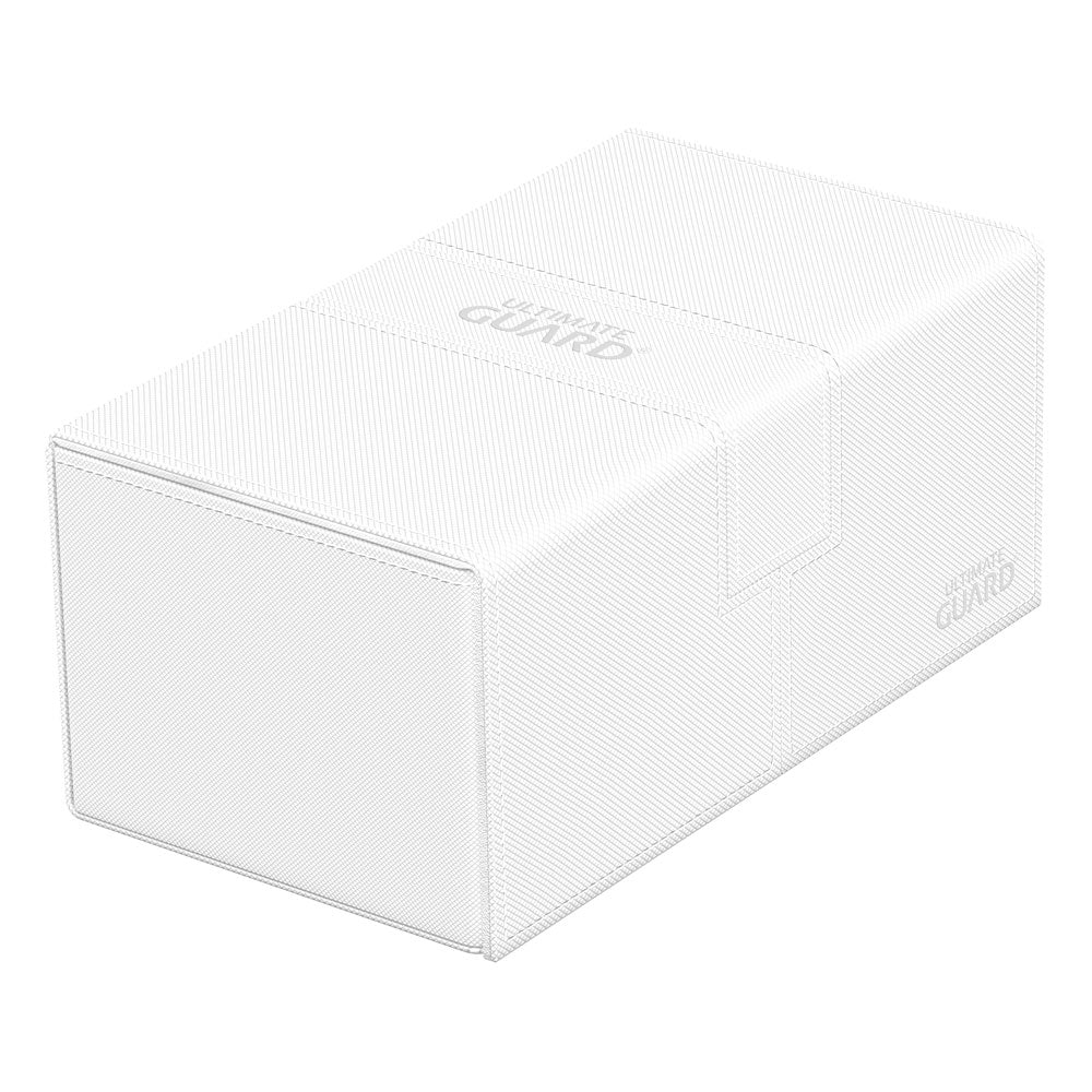 Ultimate Guard Twin Flip`n`Tray 200+ XenoSkin Monocolor Blanco Frikytopia