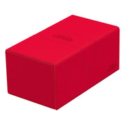 Ultimate Guard Twin Flip`n`Tray 200+ XenoSkin Monocolor Rojo