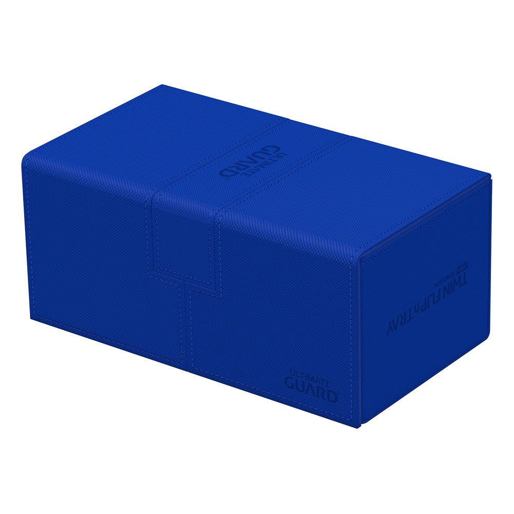 Ultimate Guard Twin Flip`n`Tray 200+ XenoSkin Monocolor Azul