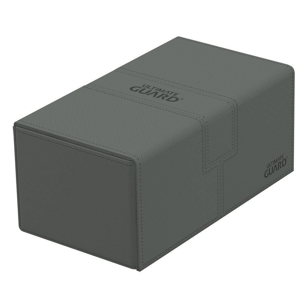 Ultimate Guard Twin Flip`n`Tray 200+ XenoSkin Monocolor Gris Frikytopia