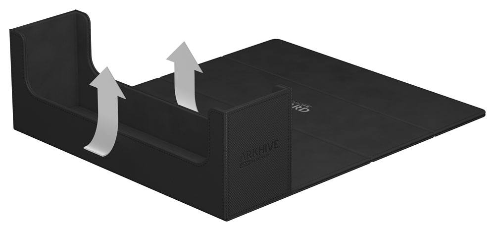 Ultimate Guard Arkhive 400+ XenoSkin Monocolor Negro