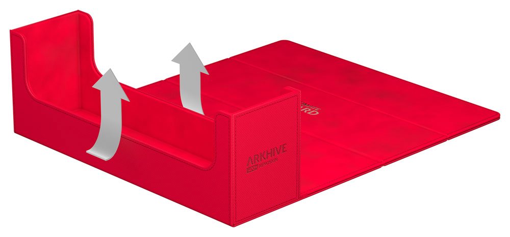 Ultimate Guard Arkhive 400+ XenoSkin Monocolor Rojo