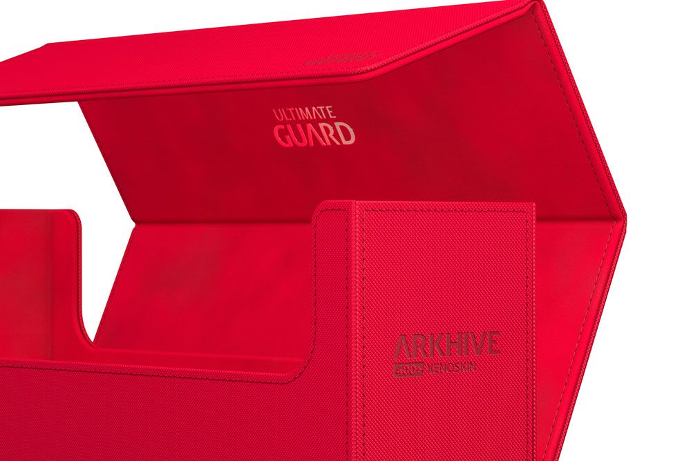 Ultimate Guard Arkhive 400+ XenoSkin Monocolor Rojo