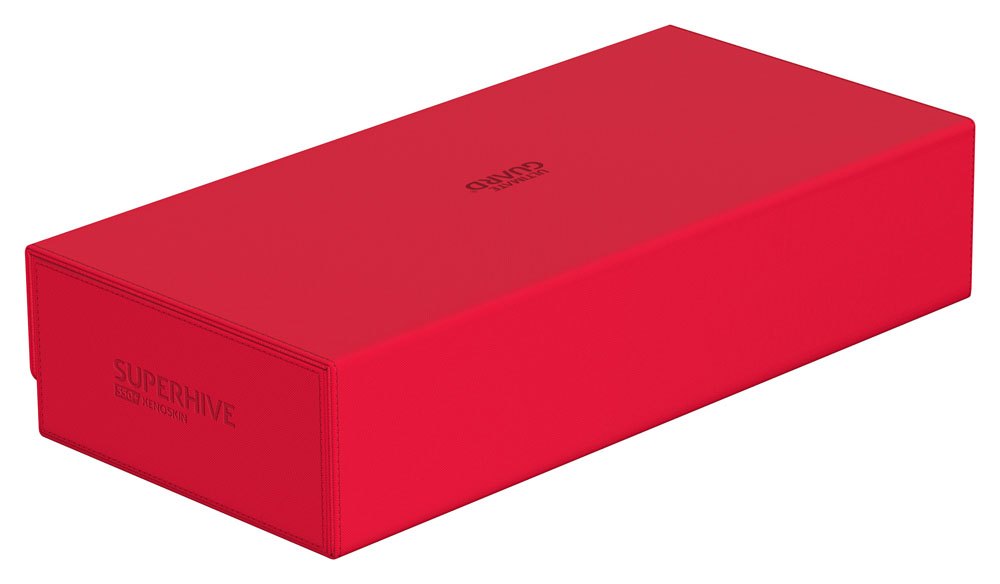 Ultimate Guard Superhive 550+ XenoSkin Monocolor Rojo