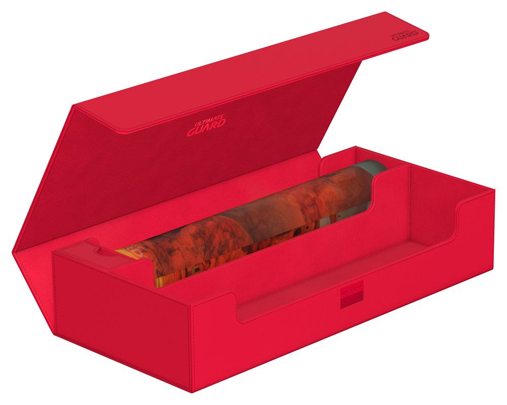 Ultimate Guard Superhive 550+ XenoSkin Monocolor Rojo