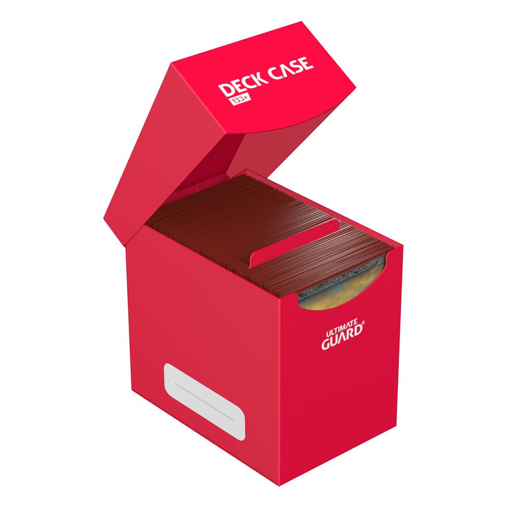 Ultimate Guard Deck Case 133+ Caja de Cartas Tamaño Estándar Rojo