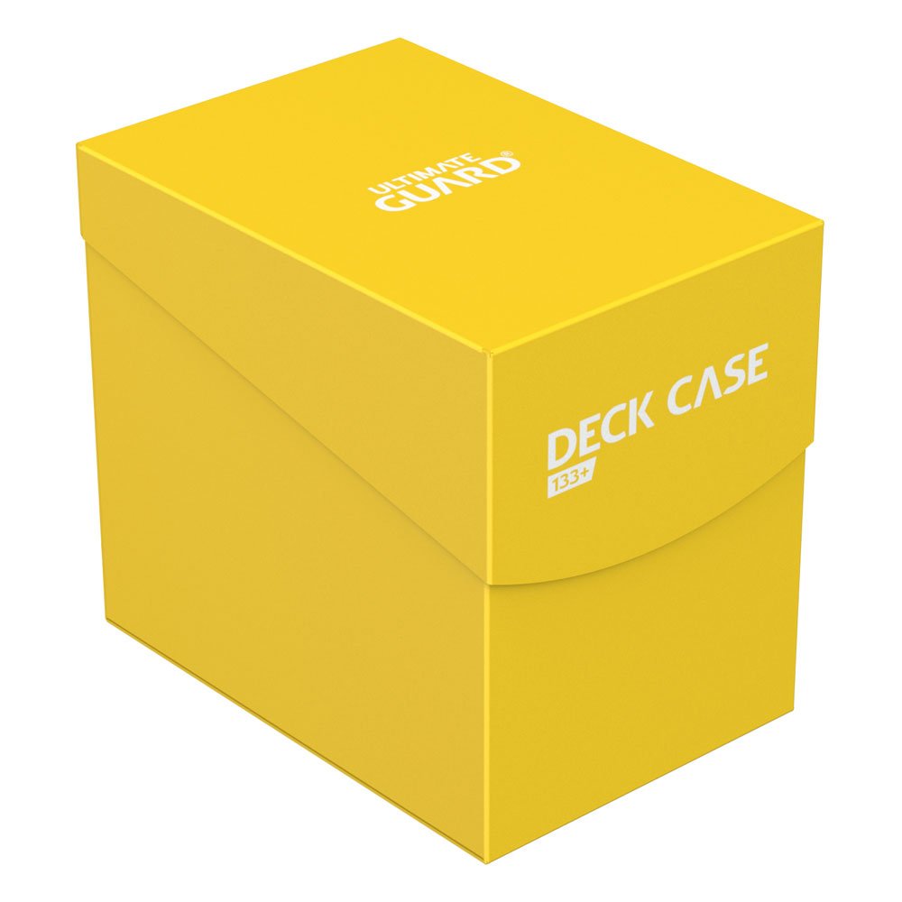 Ultimate Guard Deck Case 133+ Caja de Cartas Tamaño Estándar Amarillo Frikytopia
