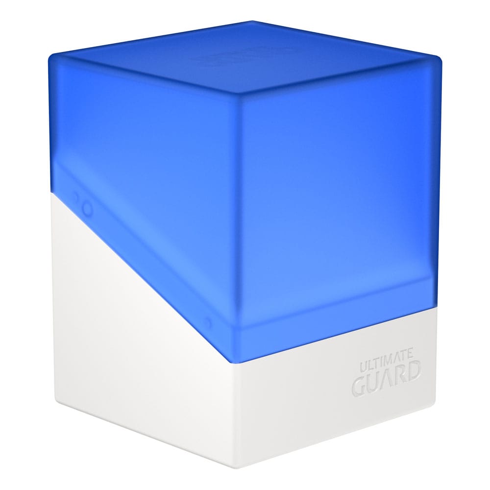 Ultimate Guard Boulder Deck Case 100+ SYNERGY Azul/Blanco Frikytopia