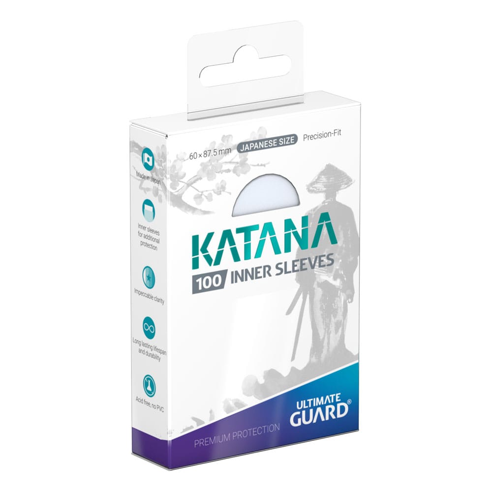 Ultimate Guard Katana Inner Sleeves Japanese Size Transparente (100) Frikytopia