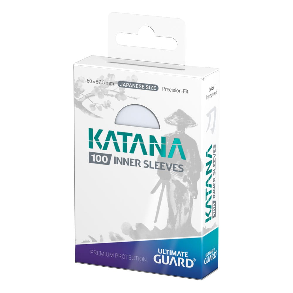 Ultimate Guard Katana Inner Sleeves Japanese Size Transparente (100)