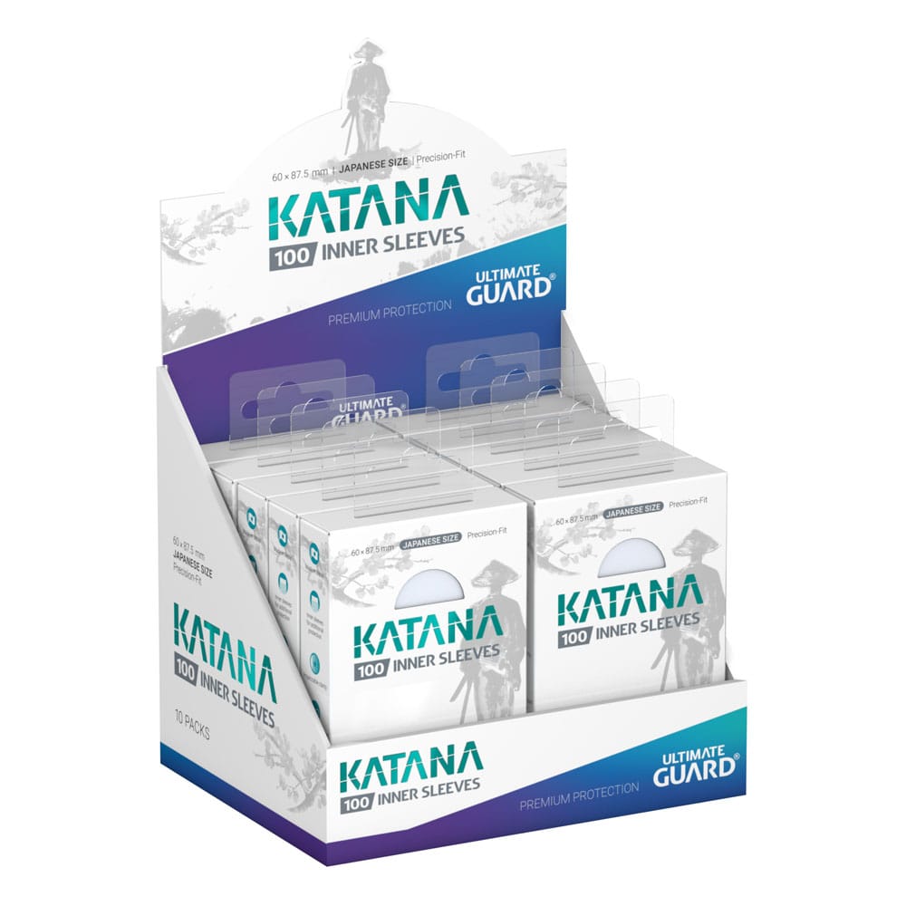 Ultimate Guard Katana Inner Sleeves Japanese Size Transparente (100)