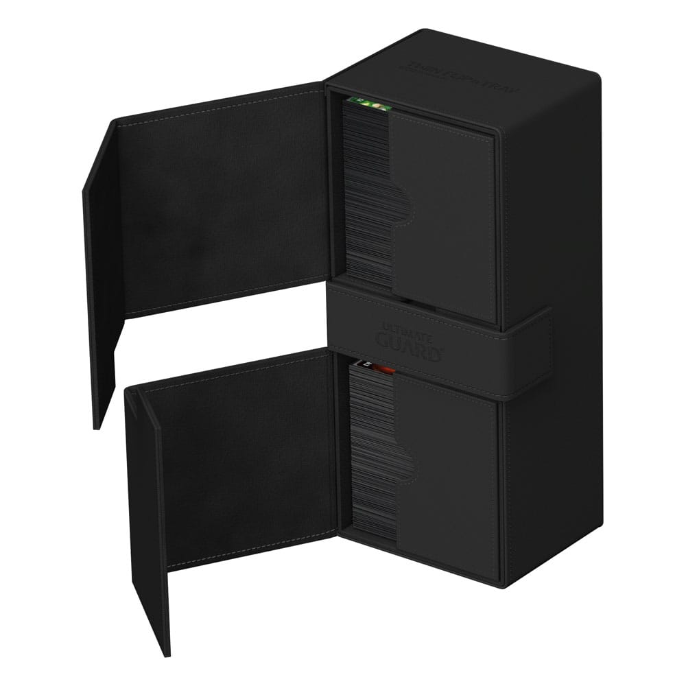Ultimate Guard Twin Flip`n`Tray 266+ Xenoskin Negro