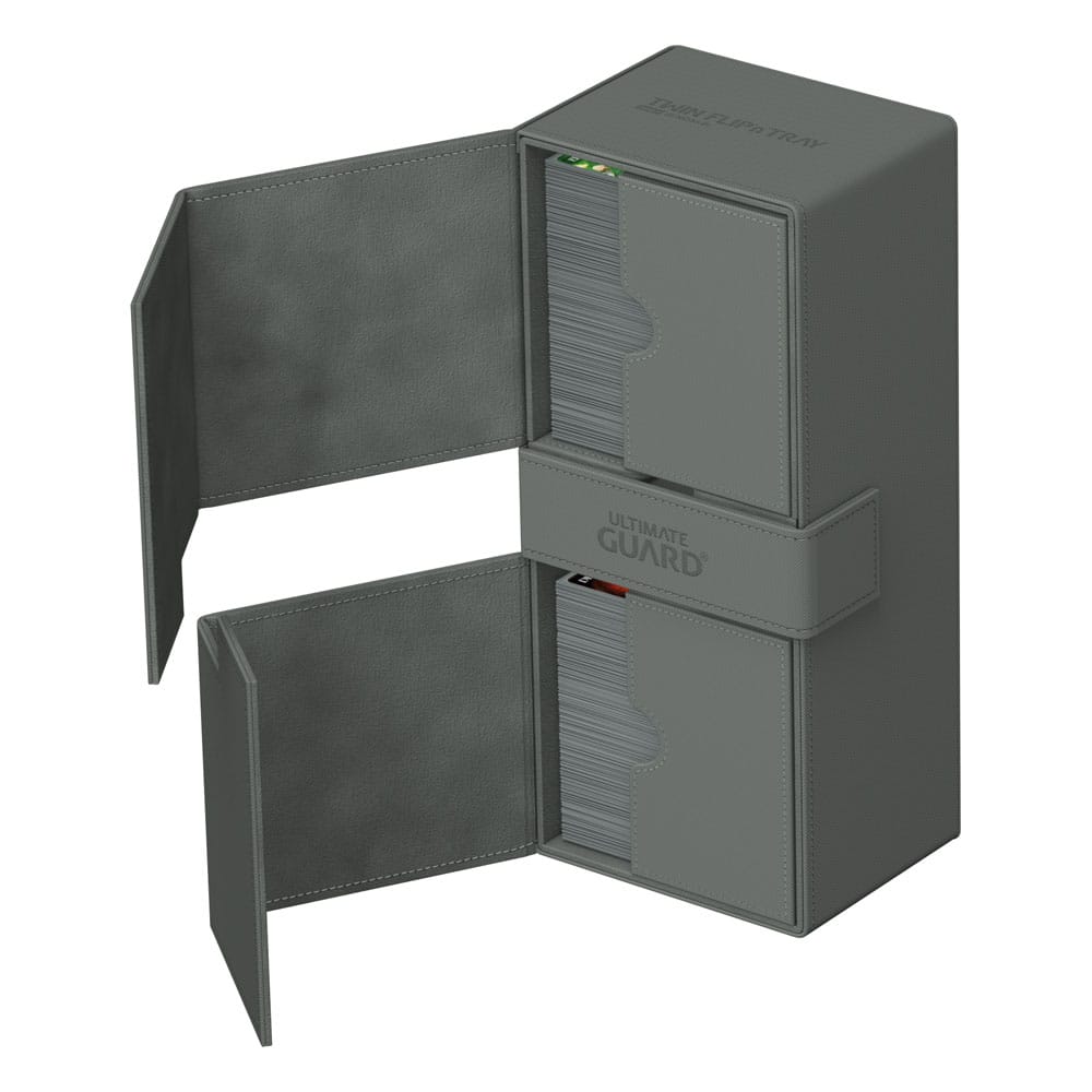 Ultimate Guard Twin Flip`n`Tray 266+ Xenoskin Gris