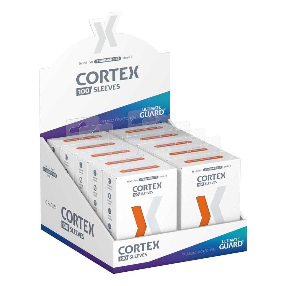 Ultimate Guard Cortex Sleeves Tamaño Estándar Naranja (100)