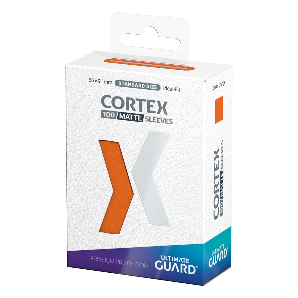 Ultimate Guard Cortex Sleeves Tamaño Estándar Naranja Mate (100)