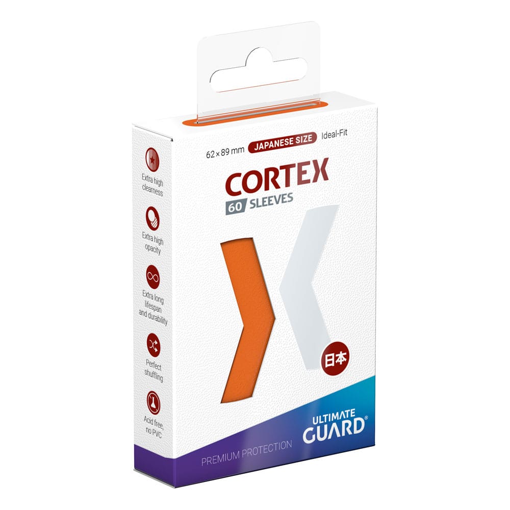 Ultimate Guard Cortex Sleeves Japanese Size Naranja (60) Frikytopia