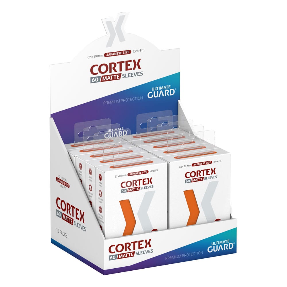 Ultimate Guard Cortex Sleeves Japanese Size Matte Naranja (60)