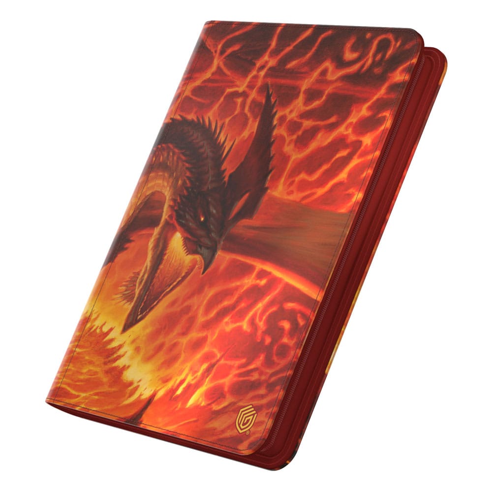 Ultimate Guard Zipfolio 360 Xenoskin Magic: The Gathering "Tarkir: Dragonstorm" - Magmatic Hellkite Frikytopia