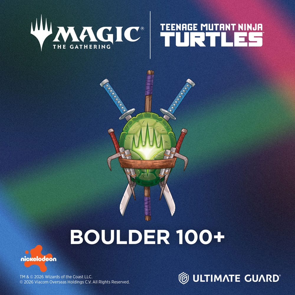 Ultimate Guard Boulder 100+ Magic: The Gathering | Teenage Mutant Ninja Turtles - Turtle Lair Frikytopia