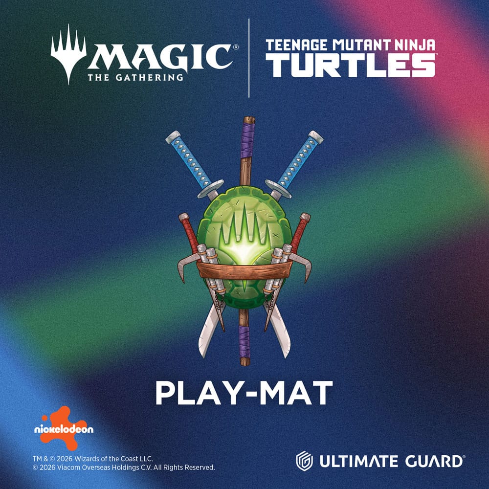 Ultimate Guard Play-Mat Magic: The Gathering | Teenage Mutant Ninja Turtles - Blue Uncommon Frikytopia