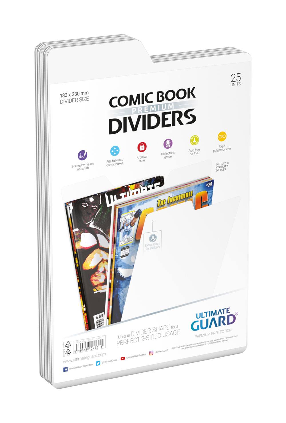 Ultimate Guard Premium Comic Book Dividers Separadores v2