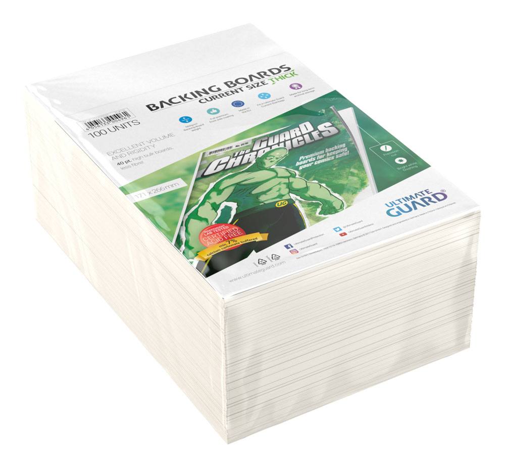 Ultimate Guard Comic Backing Boards Thick Current Size (100) Frikytopia
