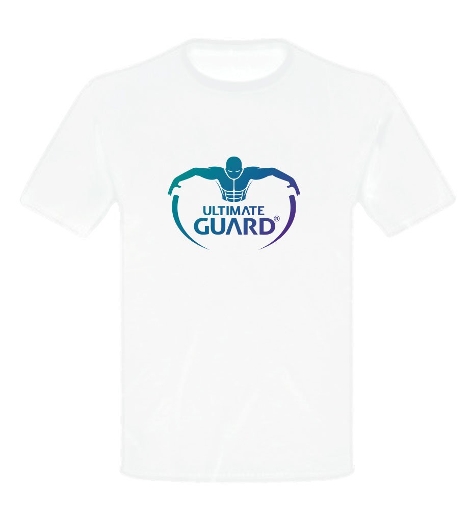 Ultimate Guard Camiseta Logo Blanco talla XXL Frikytopia