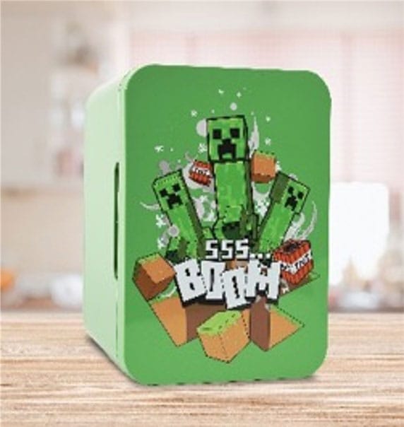 Minecraft Mini nevera Thermoelectric Cooler 4l Frikytopia
