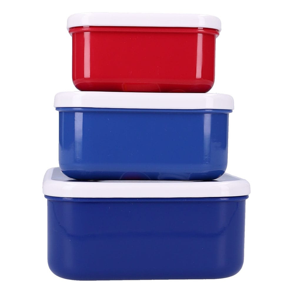 Sonic the Hedgehog Pack de 3 Fiambreras Sonic Fresh Bites