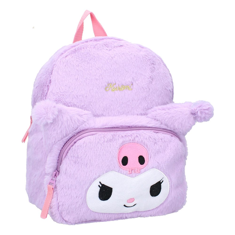 Sanrio Mochila Kuromil Fluffy Festival Purple 26 cm Frikytopia