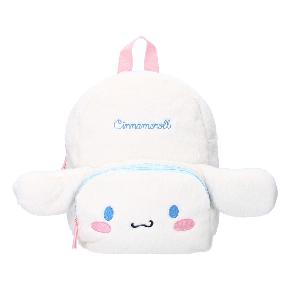 Sanrio Mochila Cinnamoroll Fluffy Festival White 26 cm