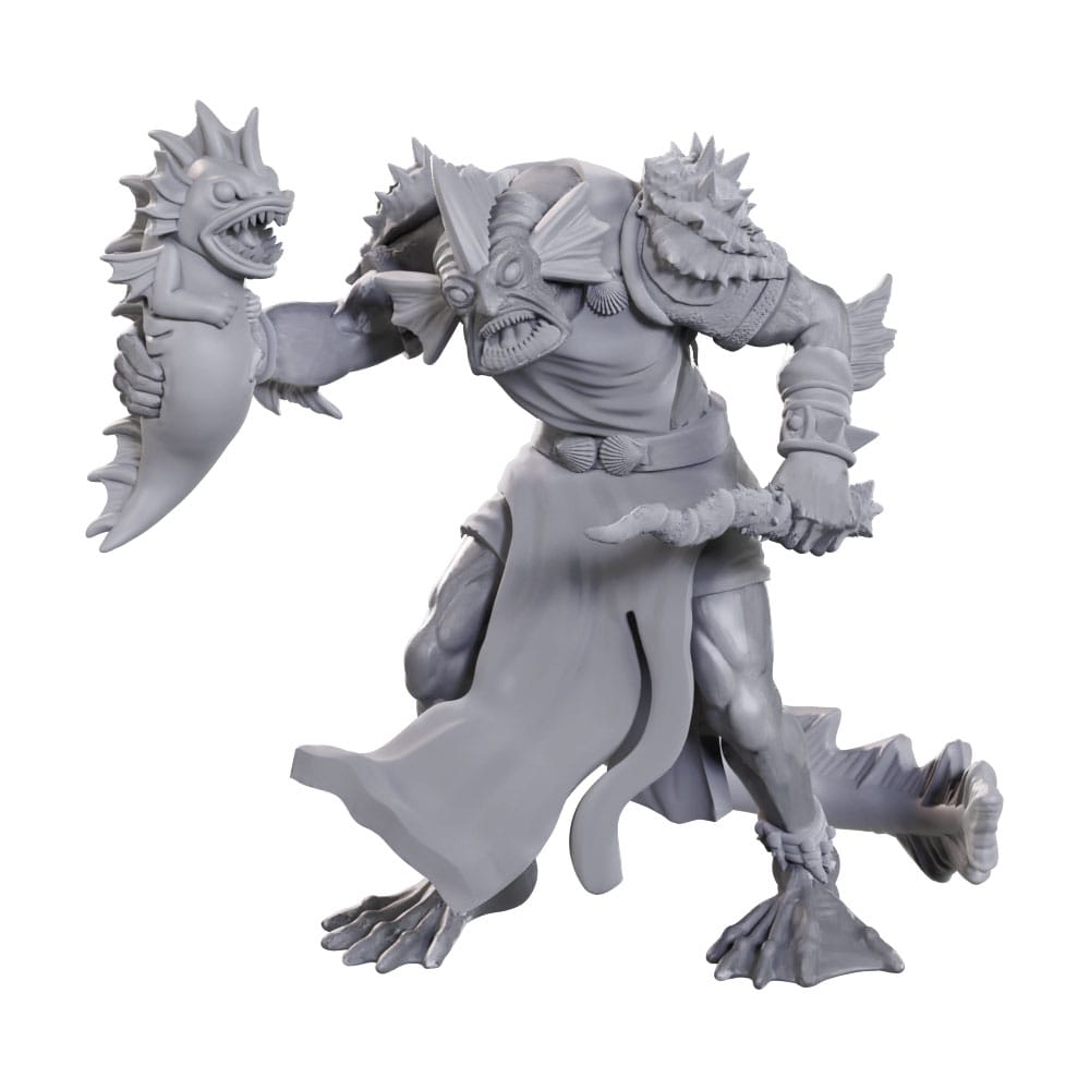 D&D Nolzur's Marvelous Miniatures sin pintar Sahuagin Priestess Frikytopia