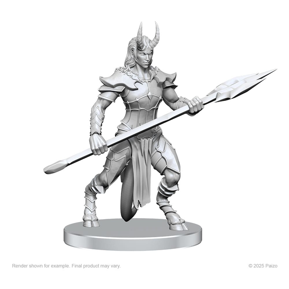 Pathfinder Deep Cuts Miniaturas sin pintar Vordine (Infantry Devil) & Pitborn Rogue