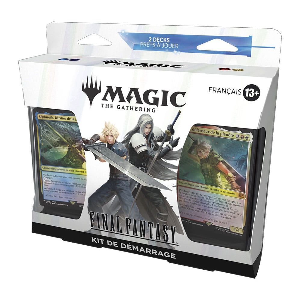 Magic the Gathering Final Fantasy Caja de Kits de inicio de 2024 (12) francés