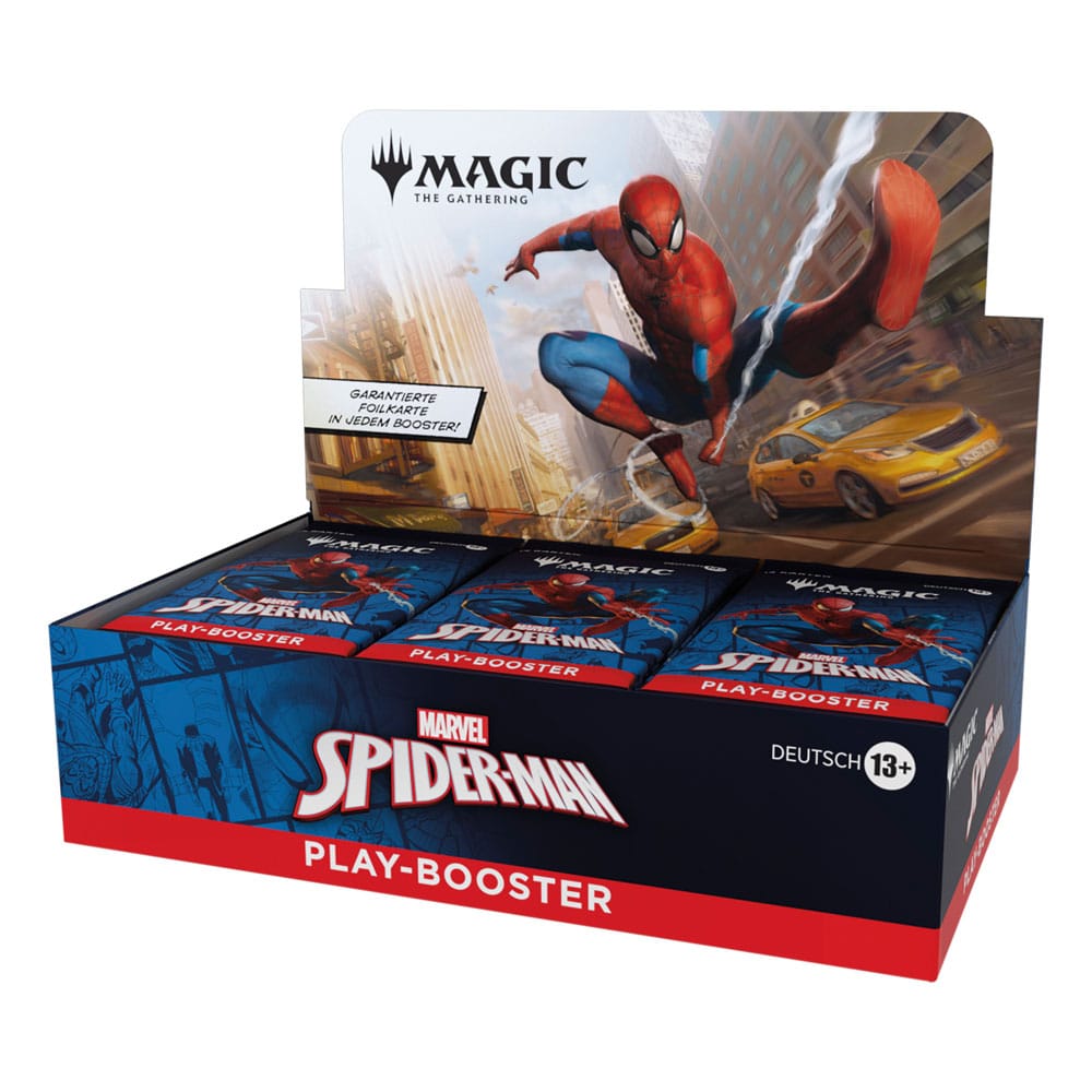 Magic the Gathering Marvel's Spider-Man Caja de Sobres de Juego (30) alemán