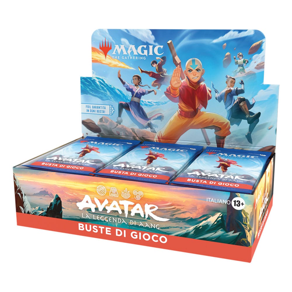 Magic the Gathering Avatar: La Leggenda di Aang Caja de Sobres de Juego (30) italiano