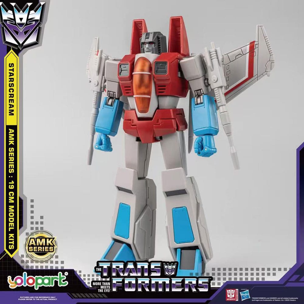 Transformers Generation One Maqueta AMK Series Starscream 19 cm Frikytopia
