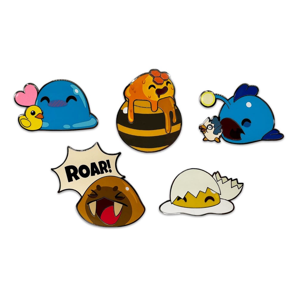 Slime Rancher Chapas esmaltadas Set 2 5 cm (6) Frikytopia