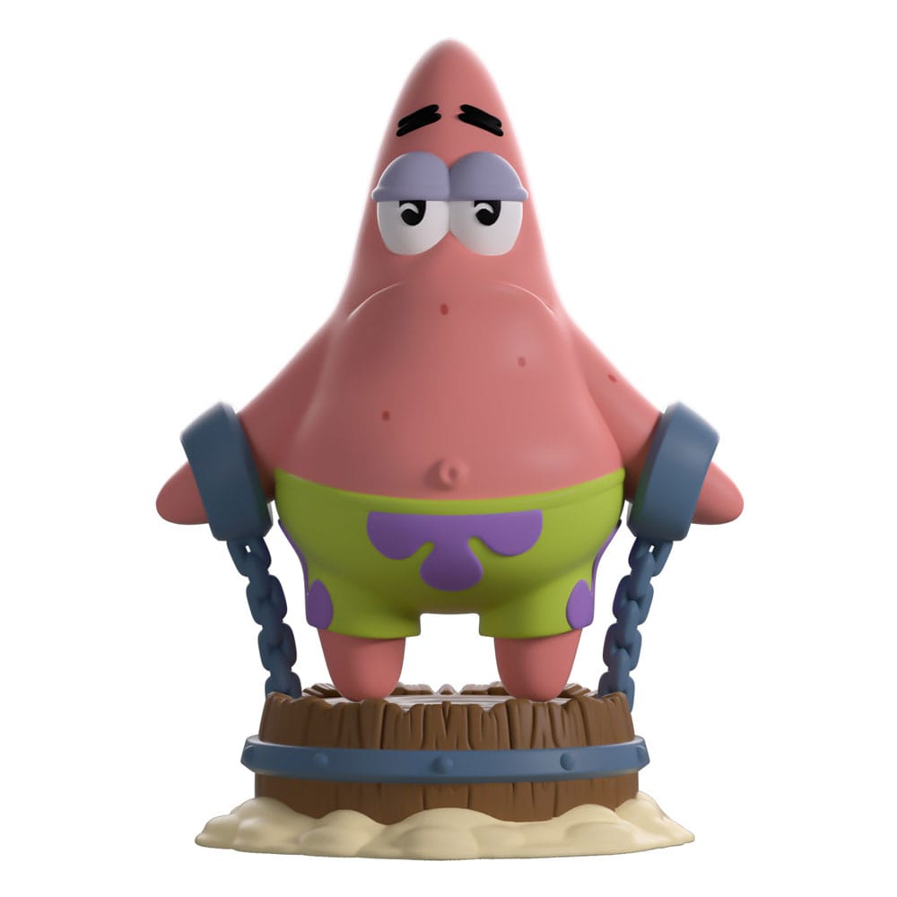 Bob Esponja Figura Vinyl Patricio In Chains 13 cm Frikytopia