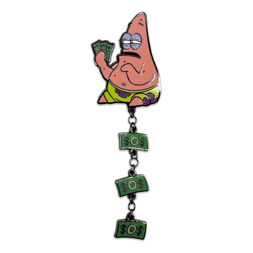 Bob Esponja Chapa Dangling Patricio 12 cm Frikytopia