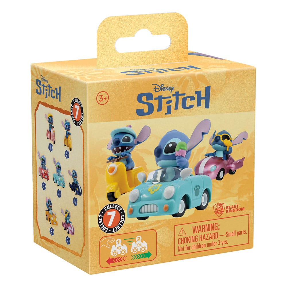 Lilo & Stitch Vehículos de cuerda con Figuras Zoom Hero Stitch Surtido (Blind Box Ver.) (12)