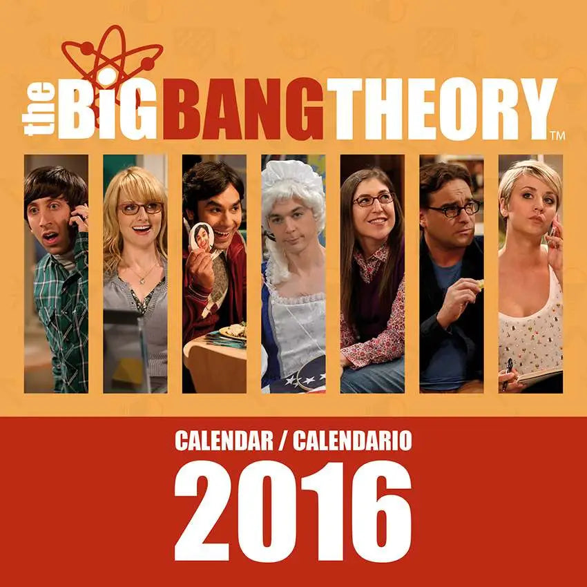 Calendario 2016 THE BIG BANG THEORY 2